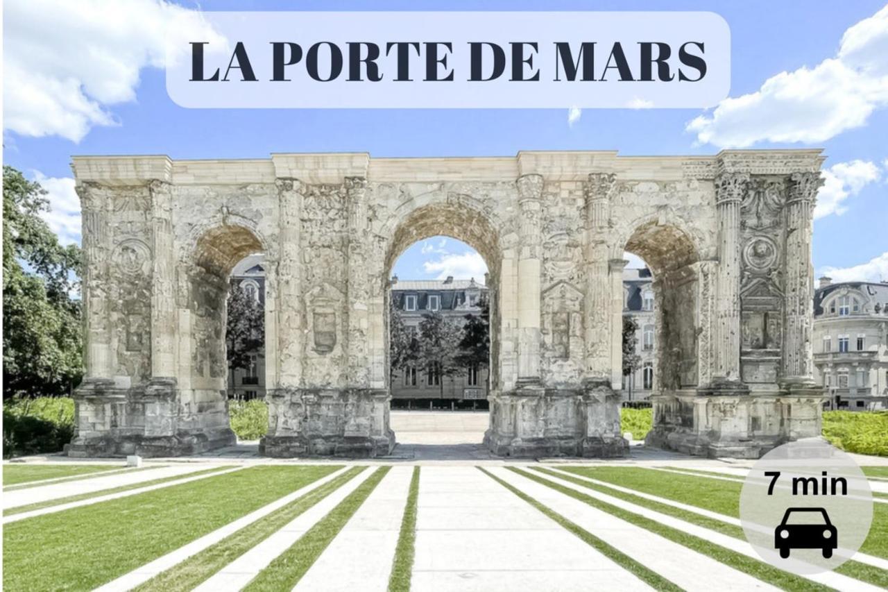 Le Cocon De Reims /Wifi/Commerce /Av De Paris Екстер'єр фото